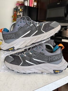 HOKA Anacapa low gore tex size 8.5 D mens Hiking Shoes